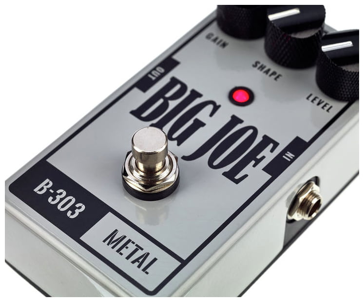 metal overdrive pedal B-303 METAL – Big Joe Stomp Box Company
